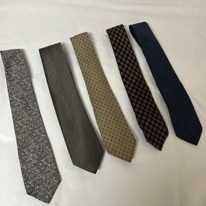 Vintage Silk Ties Jones New‎ York, Henry Miller, 100% silk